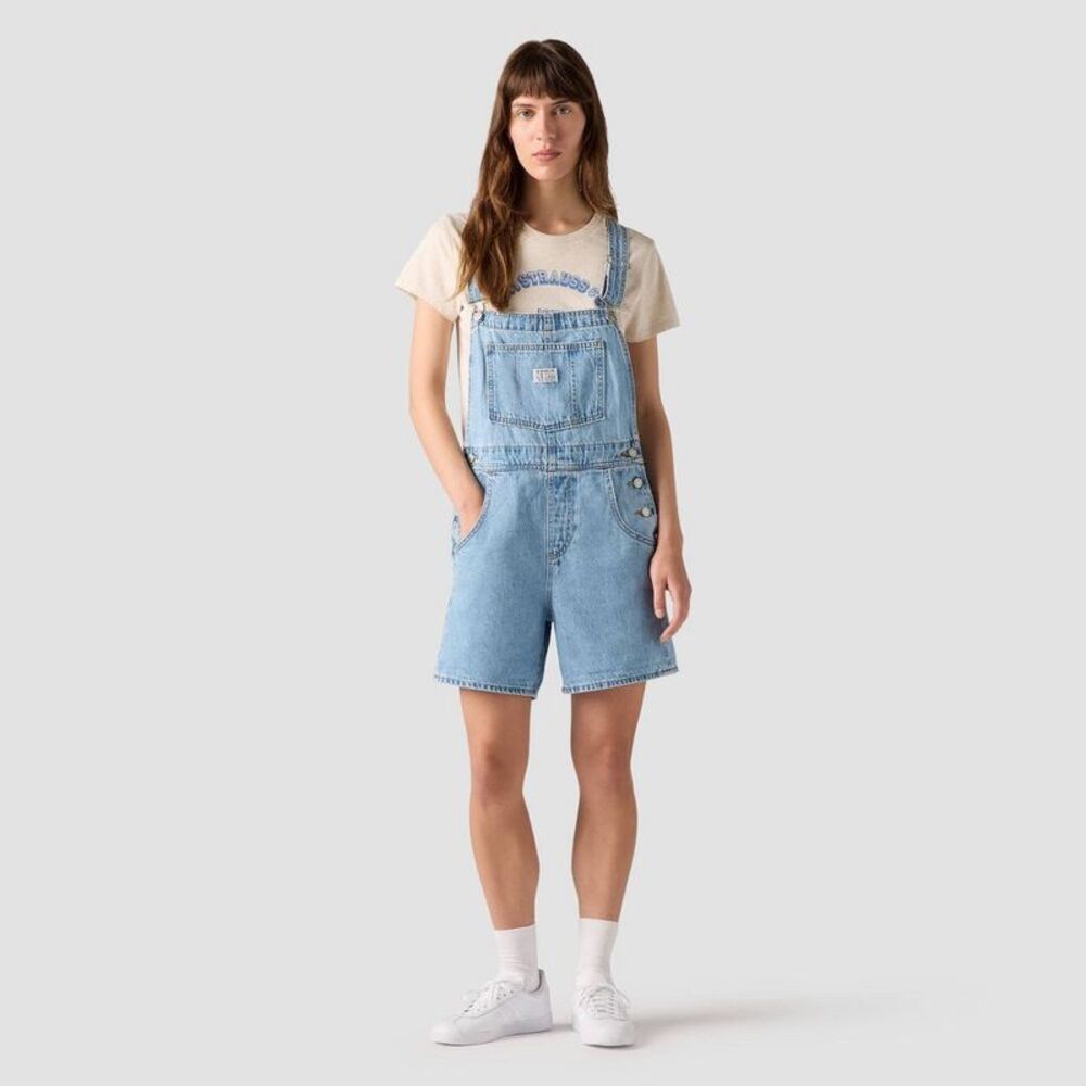 Levi's Women's Vintage "I Will" Shortall - Blue XL